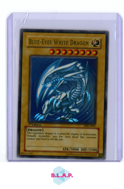 BLUE-EYES WHITE DRAGON 1ST EDITION YUGIOH SDK-E001 2002 STRTER DECK KAIBA - EN - Image 1