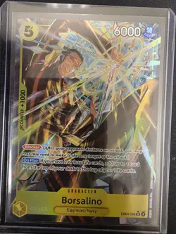 OP15 Borsalino (Alt Art) EB04-058 SR OP15 KAMI’S ISLAND ENGLISH ALTERNATE - Image 1