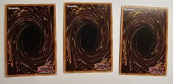 3x Yu-Gi-Oh! Crowley, The Gifted Magistus Secret Rare BLMM-EN044 1st Ed LP - Image 3