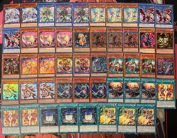 YUGIOH - ARMED DRAGON DECK - LV3, LV5, WHITE, PILE, THUNDER, KNIGHT, MIRADORA - Image 1