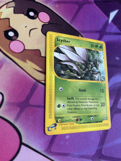 Scyther - 106/147 [Aquapolis] Pokemon TCG - e-Reader Vintage Card - LP - Image 2