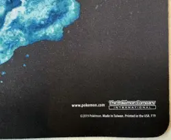 2019 Pokemon Trading Card Game Play Mat Charizard Blastoise Venasaur - Image 3