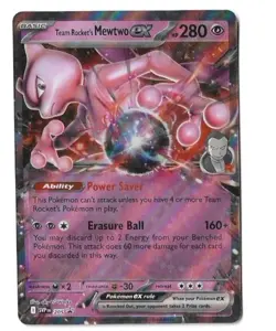 Team Rocket's Mewtwo ex 205 Sv: Scarlet & Violet Promo Cards Holo - Image 1
