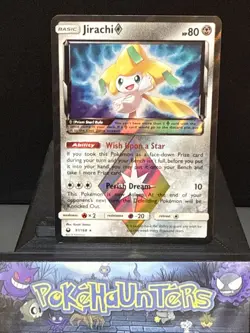 Pokemon Card Jirachi Prism 97/168 Celestial Storm Sun & Moon Ultra Rare NM - Image 1