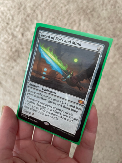 MTG Sword of Body and Mind Double Masters Normal Non-Foil Card - Image 1