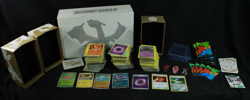 Pokemon Card Lot - Trainers, Energy and Pokemon with pins and storage box. - Image 1