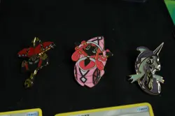 Pokemon Card Lot - Trainers, Energy and Pokemon with pins and storage box. - Image 4