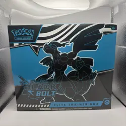 Pokemon TCG Scarlet & Violet Black Bolt - Elite Trainer Box ETB - New Sealed - Image 1