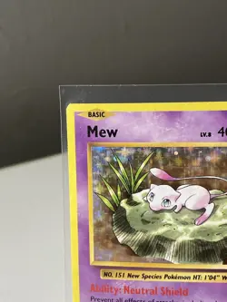 Mew 53/108 Holo Rare Evolutions Pokemon Holo LP - Image 2