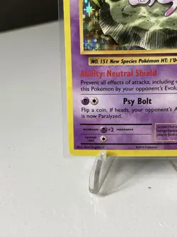 Mew 53/108 Holo Rare Evolutions Pokemon Holo LP - Image 4