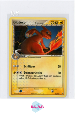 GLUTEXO POKEMON 30/100 EX CRYSTAL GUARDIANS 2006 GERMAN - Image 1