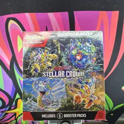 Pokemon TCG: Scarlet & Violet Stellar Crown Booster Bundle Box English - Image 1
