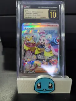 Pokemon Iono Special Illustration Clay Burst 96/71 Japanese CGC 10 Pristine - Image 1
