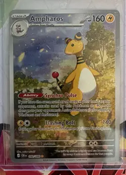 Pokemon sir Lot Ampharos Erika’s Tangela Mesprit Frogadier Murkrow Phione Chaos - Image 3