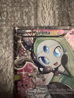 Pokemon Meloetta EX 2013 RC25 Radiant Collection (Full Art) Holo (Likely PSA 9+) - Image 2