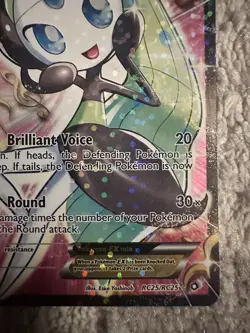 Pokemon Meloetta EX 2013 RC25 Radiant Collection (Full Art) Holo (Likely PSA 9+) - Image 5