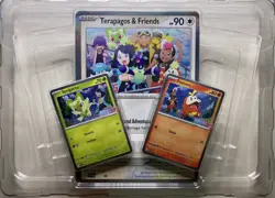 Pokemon Grand Adventure Horizons Promos Fuecoco & Sprigatito, Terapagos Jumbo NM - Image 1