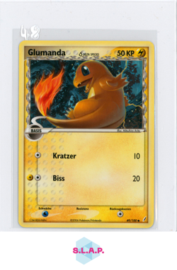 GLUMANDA POKEMON 49/100 EX CRYSTAL GUARDIANS 2006 GERMAN - Image 1