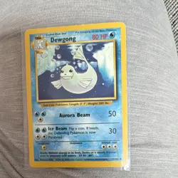 Wizards Pokemon Dewgong Base Set Uncommon 25/102 80 HP Stage 1 1999 English - Image 1