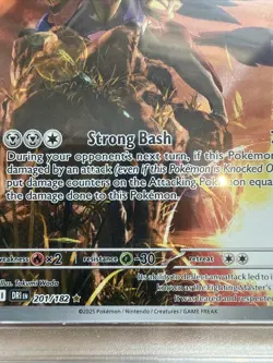 Pokemon TCG Zamazenta 201/182 Destined Rivals Graded TFG 8 - Image 5