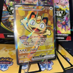 Meowth ex 107/088 Full Art Ultra Rare - Perfect Order ME03 Pokemon English - NM - Image 3