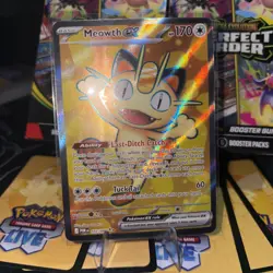 Meowth ex 107/088 Full Art Ultra Rare - Perfect Order ME03 Pokemon English - NM - Image 4