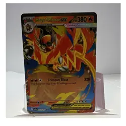 Mega Emboar EX 031/217 BREAKpoint Ultra Rare Holo Fire 380 HP - Image 1