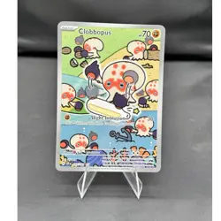 Pokemon tcg surging sparks Clobbopus 207/191 illustration rare English NM - Image 1