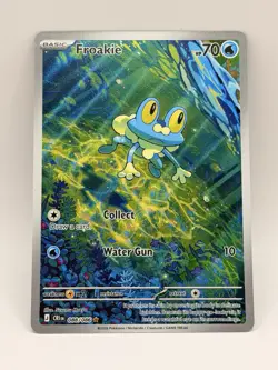 Froakie 088/086 Illustration Rare Full Art Chaos Rising Holo Pokemon TCG NM - Image 1