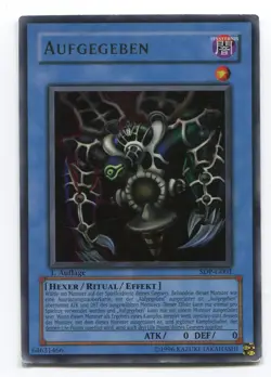 Yu-Gi-Oh! PLAYED/POOR Aufgegeben Ultra Rare SDP-G001 - Image 1