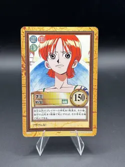 Nami C230 Carddass Hyper Battle Bandai Japanese One Piece Moderately Played - Image 1