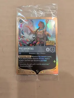 Pocahontas - Steadfast Traveler 48 Disney Lorcana Promo Wilds Unknown Pre-releas - Image 3
