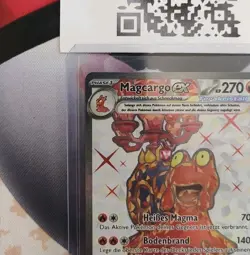 Magcargo ex 191/167 Maskerade Im Zwielicht Terakristall Pokemon Pokemon Karte DE - Image 2