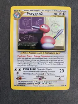 Pokemon Card - Neo Revelation - Unlimited - Porygon2 12/64 - Holo 🇺🇸 - Image 1