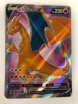 Charizard V SWSH: Sword & Shield Promo Cards 2020 NM SWSH050 box-S5-336 - Image 1