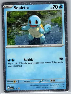 Squirtle - (Cosmos Holo) 048 SV: Scarlet & Violet Promo - Pokemon Card - NM - Image 1