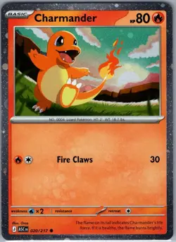 Charmander - (Cosmos Holo) 020/217 Holo - Pokemon Card - NM - Image 1