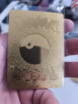 Pokemon CCG Glurak OX Gold Custom CCG Karte In Top Zustand Pokemon Custom Card - Image 2