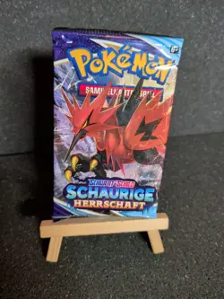 Pokemon Original*Ovp* Sealed Booster Pack Schaurige Herrschaft & 2 × Holo Cards - Image 2