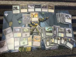 MTG Commander Deck - Abzan Armor Upgraded - Deck, Sleeves, Deck Box, Playmat - Image 1