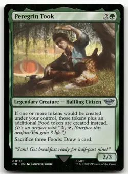 Peregrin Took #181 (NM) Lord of the Rings LTR Magic MTG - Image 1