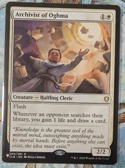Archivist of Oghma, the List Reprints, Regular, #4, MTG, NM++ - Image 1