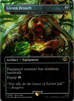 Lorien Brooch - Trailblazer's Boots 398 Buy-A-Box Promosmtg Foil NM mtg - Image 1