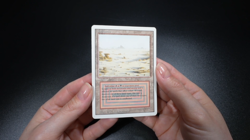 Badlands Magic Card Revised Dual Land MTG - Image 2