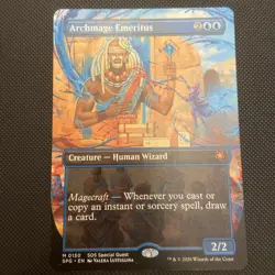 Archmage Emeritus (Borderless) Special Guests; MTG - Image 1