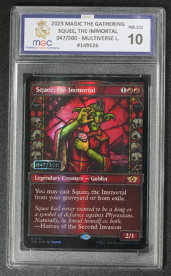 Squee, the Immortal (Serialized #47) Magic Card Multiverse Legends MTG Graded 10 - Image 1