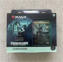 Wizards of the Coast MTG Duskmourn Death Toll Commander Deck 100 Cards English - Image 1
