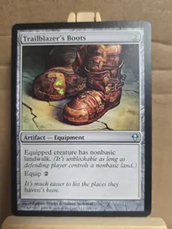 Trailblazer's Boots Zendikar Regular MTG TCG CARD - Image 1