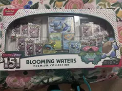BRAND NEW POKEMON 151 BLOOMING WATERS PREMIUM COLLECTION FACTORY SEALED - Image 1