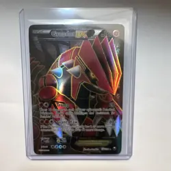 Pokemon Groudon EX 106/160 Primal Clash Ultra Rare Holo Full Art 180 HP - Image 1